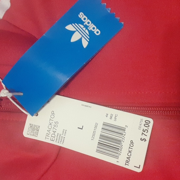 Adidas tracktop Large Dark Pink - Picture 3 of 5